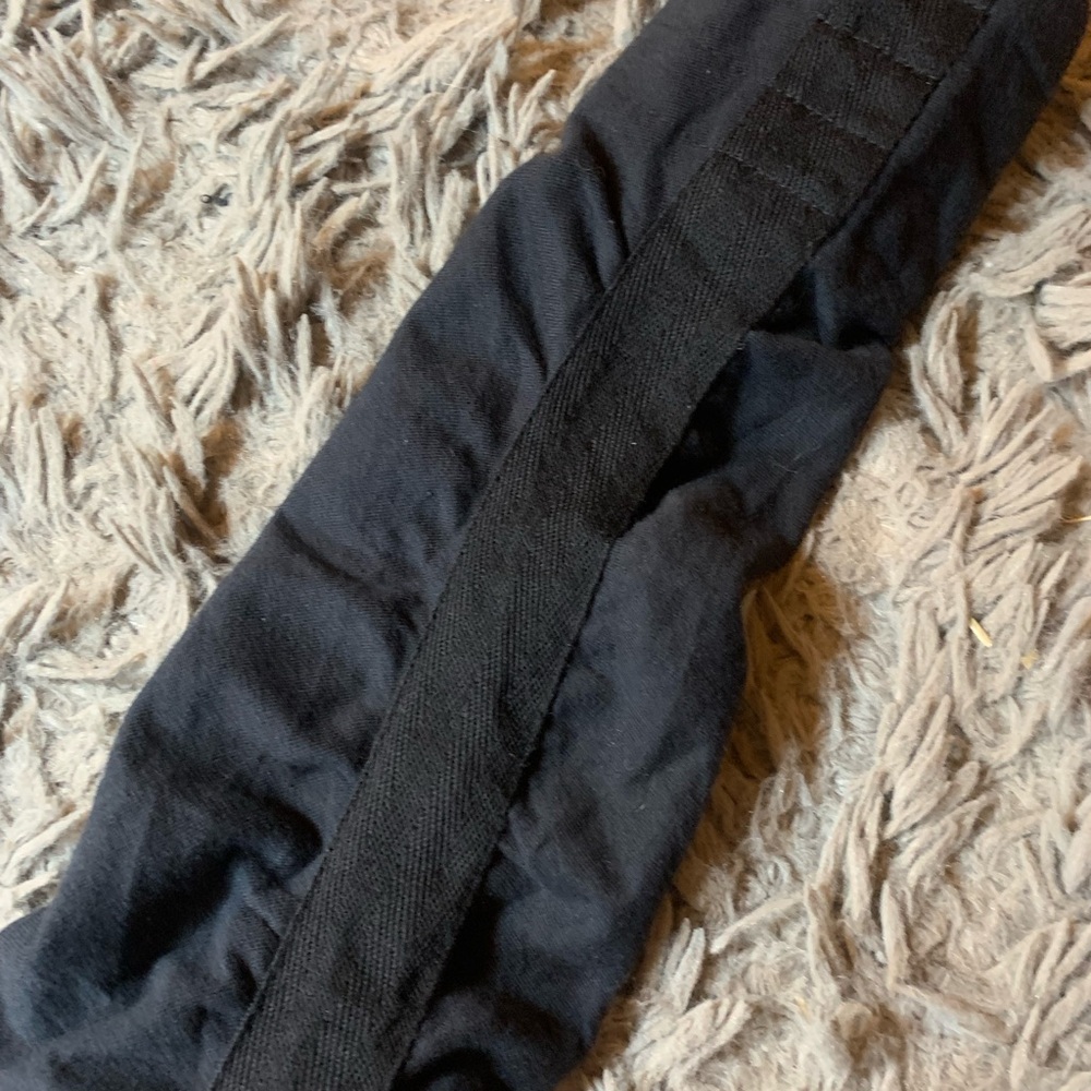 Vintage Y2K Black cropped Nike cropped zip up top sz S - Picture 14 of 14